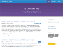 Tablet Screenshot of davidzou.com